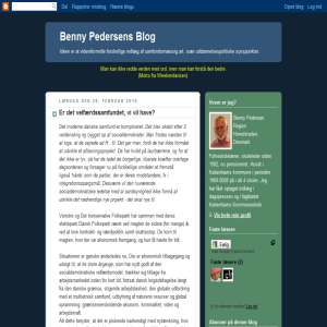 Benny Pedersens Blog