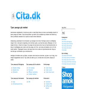 Cita.dk | Tjen penge på nettet