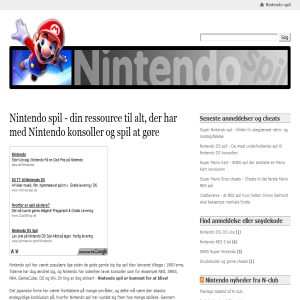 Nintendo spil DK