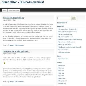 SteenOlsen.dk - business, innovation & personlig blog