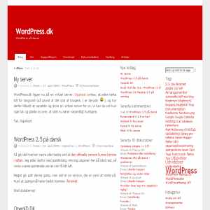WordPress på dansk