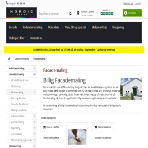 Facademaling fra Nordicmaling.dk